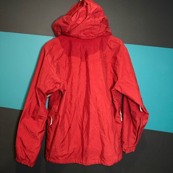 The North Face Men's Vibrant Red Rain Jacket - Picture 6 of 11